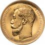 37,5 roubles - 100 francs 1902 year