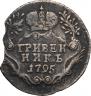 Grivennik 1795 year