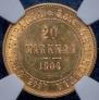 20 markkaa 1904 year
