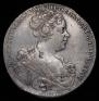 1 рубль 1727 года