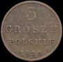 3 grosze 1829 year