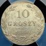 10 groszy 1840 year