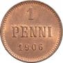 1 penni 1906 year