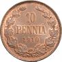 10 pennia 1910 year
