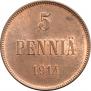 5 пенни 1914 года
