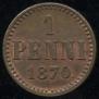1 penni 1870 year