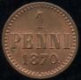 1 penni 1870 year