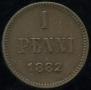 1 penni 1882 year