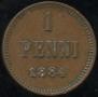 1 penni 1884 year
