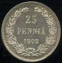 25 пенни 1902 года