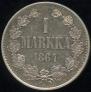 1 markka 1864 year