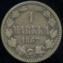 1 markka 1867 year