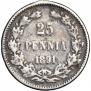 25 pennia 1891 year