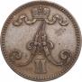 5 pennia 1866 year