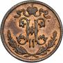 1/2 kopeck 1898 year