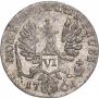 6 groszy 1761 year