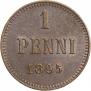1 penni 1895 year