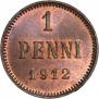 1 penni 1912 year