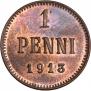 1 penni 1913 year