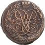 2 kopecks 1758 year