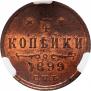 1/4 копейки 1899 года