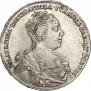 1 rouble 1727 year
