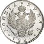 1 rouble 1825 year