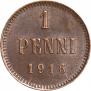 1 penni 1916 year