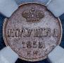 Полушка 1855 года