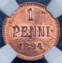 1 пенни 1894 года