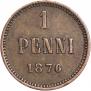 1 penni 1876 year