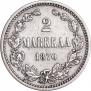 2 markkaa 1870 year