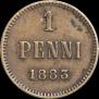1 penni 1883 year