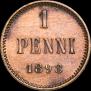 1 penni 1898 year
