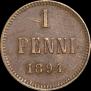 1 пенни 1894 года