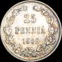 25 pennia 1909 year