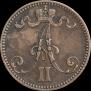 5 pennia 1866 year