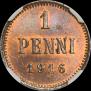 1 penni 1916 year