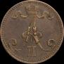 5 pennia 1866 year