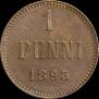 1 penni 1893 year