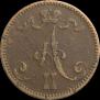 5 pennia 1866 year