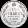 15 копеек 1868 года