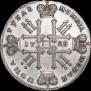 1 рубль 1728 года