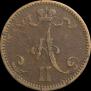 5 pennia 1866 year