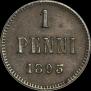 1 penni 1893 year