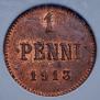 1 пенни 1913 года