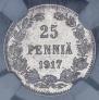 25 пенни 1917 года