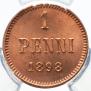 1 пенни 1898 года