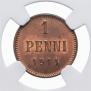 1 пенни 1911 года