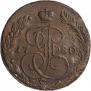 5 kopecks 1780 year